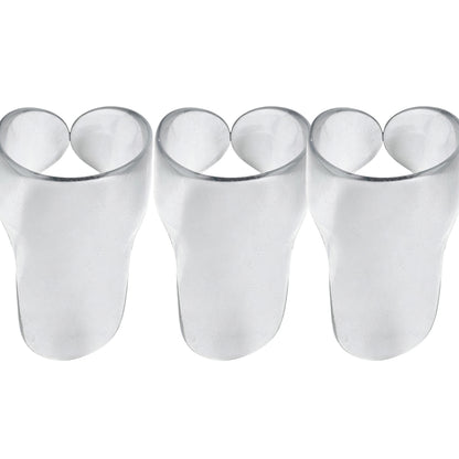 Jim Dunlop Clear Fingerpicks 9032R / 9033R クリア フィンガーピック M/L 3枚入り