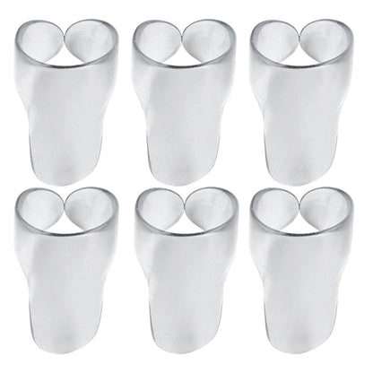 Jim Dunlop Clear Fingerpicks 9032R / 9033R クリア フィンガーピック M/L 6枚入り