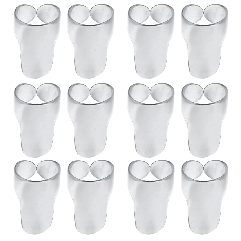 Jim Dunlop Clear Fingerpicks 9032R / 9033R クリア フィンガーピック M/L 12枚入り