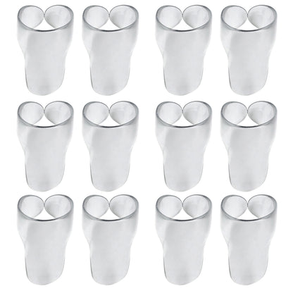 Jim Dunlop Clear Fingerpicks 9032R / 9033R クリア フィンガーピック M/L 12枚入り