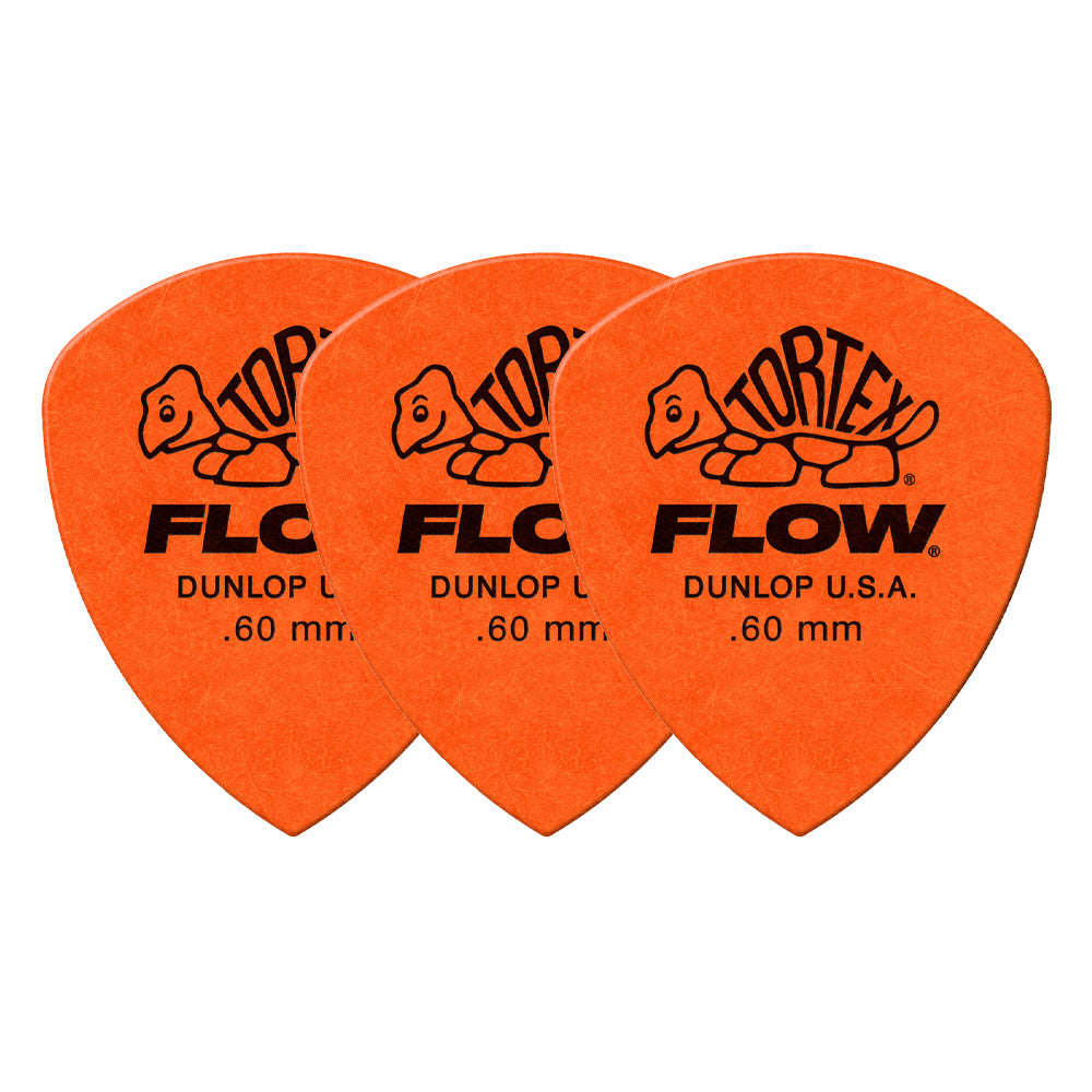 Jim Dunlop ジム ダンロップ 558R Tortex Flow ギターピック 3枚入り
