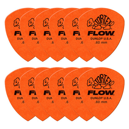 Jim Dunlop ジム ダンロップ 558R Tortex Flow ギターピック 12枚入り