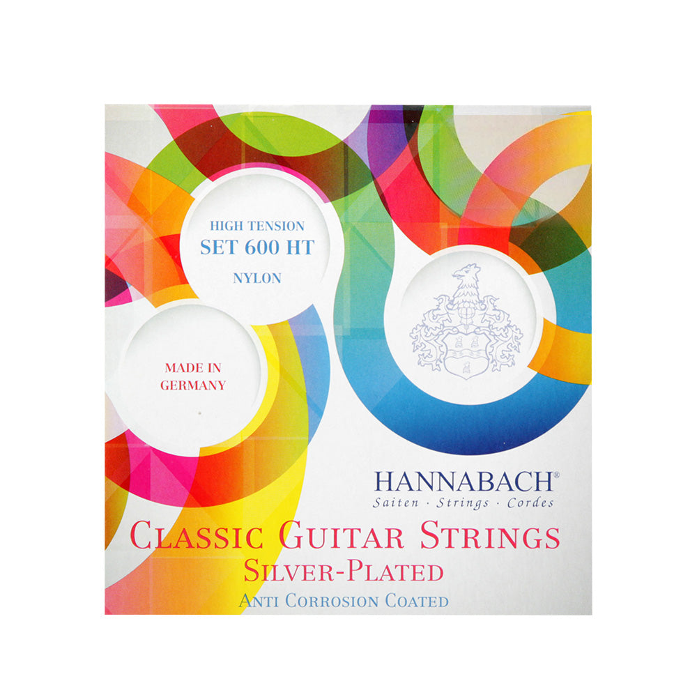HANNABACH ハナバッハ  クラシックギター弦 600MTG3C 600HTG3C ミディアムテンション ハイテンション ナイロン弦 ドイツ製
