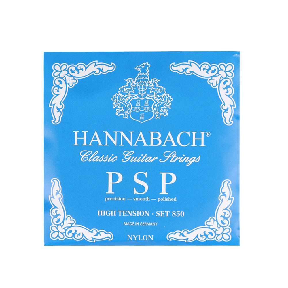 HANNABACH ハナバッハ  クラシックギター弦 単品弦 850シリーズ PSP加工の巻弦 ミディアムテンション ハイテンション ナイロン弦 ドイツ製