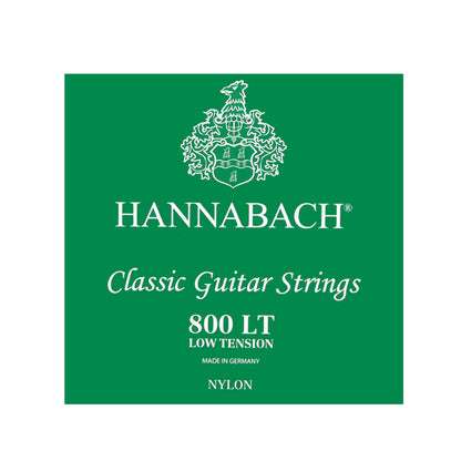 HANNABACH ハナバッハ  800シリーズ 銀メッキ巻きクラシックギター弦