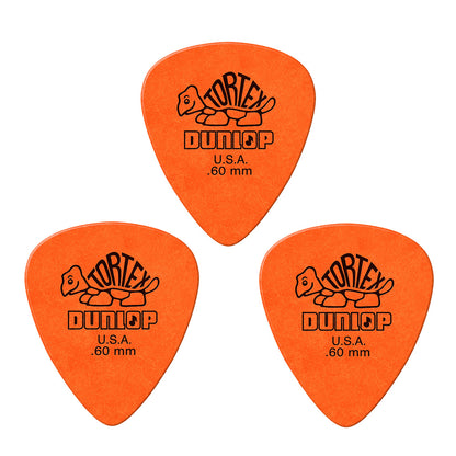 Jim Dunlop ジム ダンロップ 418R TORTEX STANDARD ティアドロップギター ピック 3枚入り