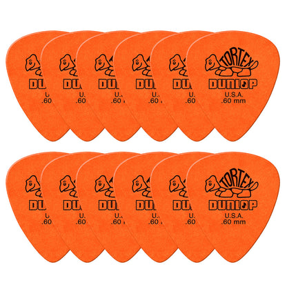 Jim Dunlop ジム ダンロップ 418R TORTEX STANDARD ティアドロップギター ピック 12枚入り