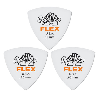 Jim Dunlop ジム ダンロップ 456R TORTEX FLEX TRIANGLE トライアングルギター ピック 3枚入り