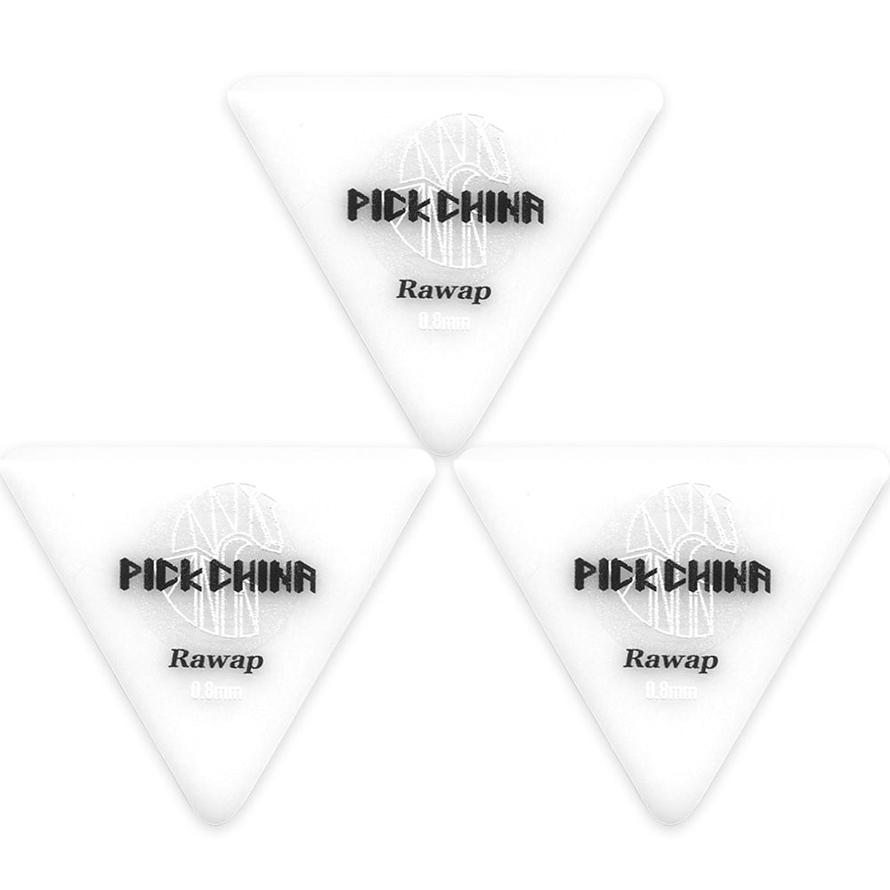 KIZAI 3枚セット Gripシリーズ ギターピック  防滑仕様 Jazz／Triangle 各種厚さ・カラー