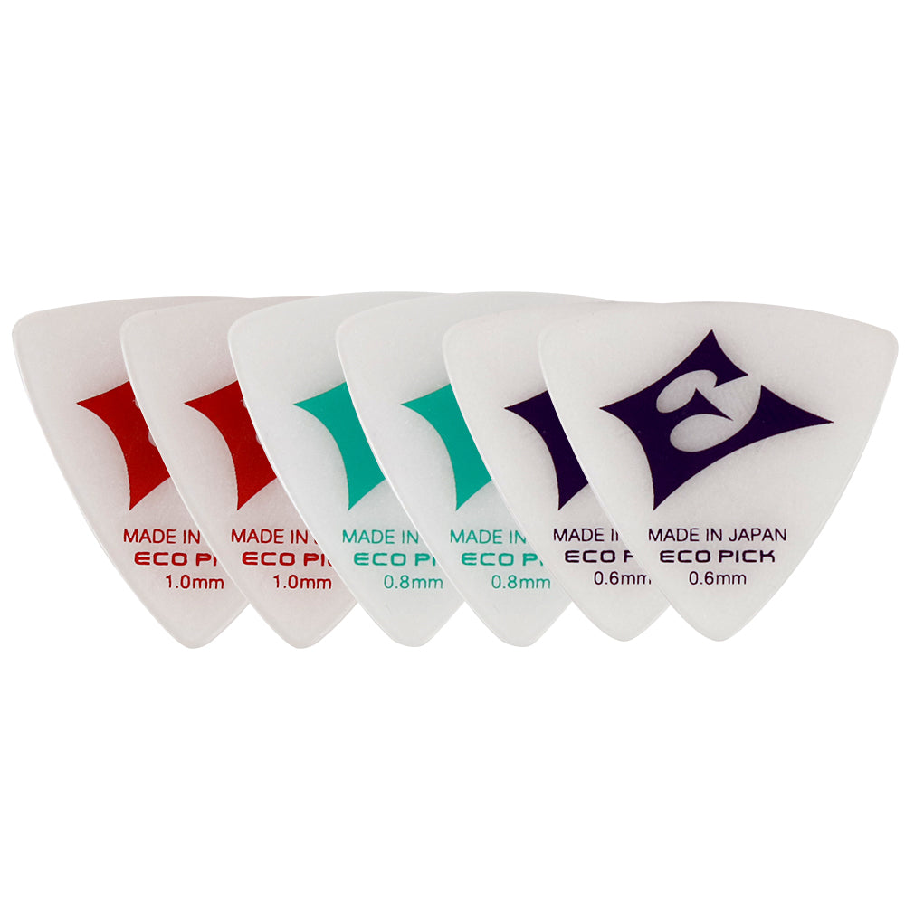ECO PICK ギターピック　ジャズタイプ／トライアングル／ティアドロップタイプ