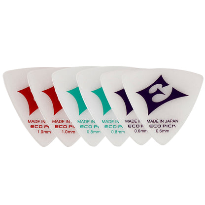 ECO PICK ギターピック　ジャズタイプ／トライアングル／ティアドロップタイプ