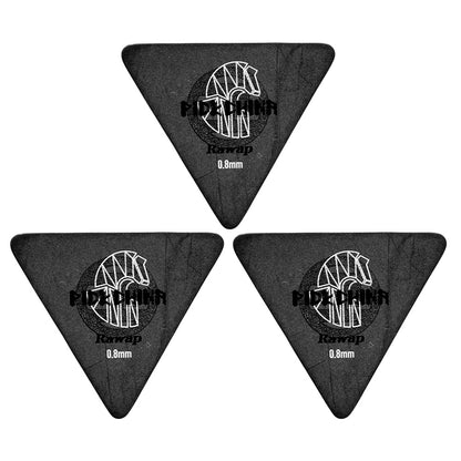 KIZAI 3枚セット Gripシリーズ ギターピック  防滑仕様 Jazz／Triangle 各種厚さ・カラー