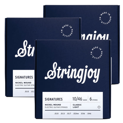 StringJoy ストリングジョイ エレキギター弦　アメリカ製　ハンドメイド | 六弦・七弦対応