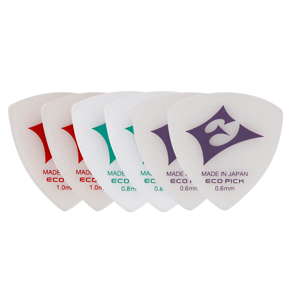 ECO PICK ギターピック　ジャズタイプ／トライアングル／ティアドロップタイプ