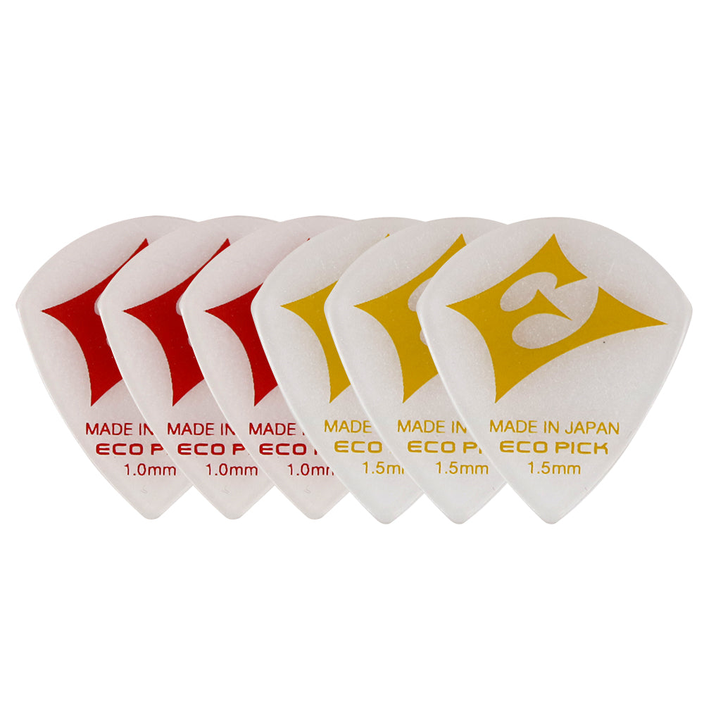 ECO PICK ギターピック　ジャズタイプ／トライアングル／ティアドロップタイプ