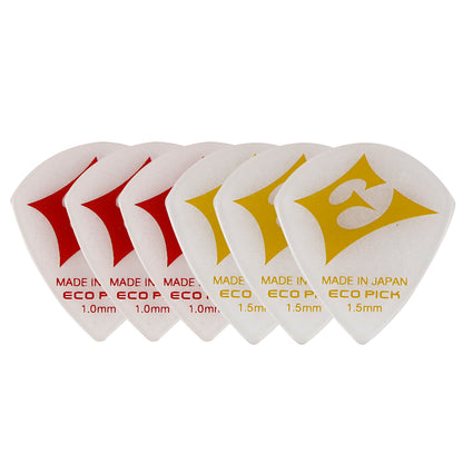 ECO PICK ギターピック　ジャズタイプ／トライアングル／ティアドロップタイプ