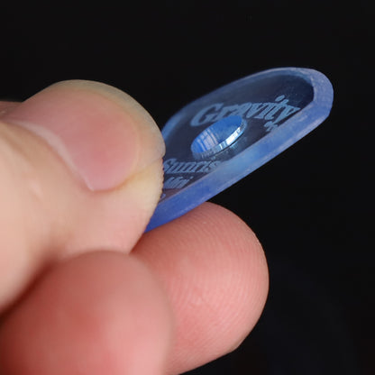 Gravity グラビティ Sunrise mini ギターピック GSUM2MR blue滑り止め耐久性