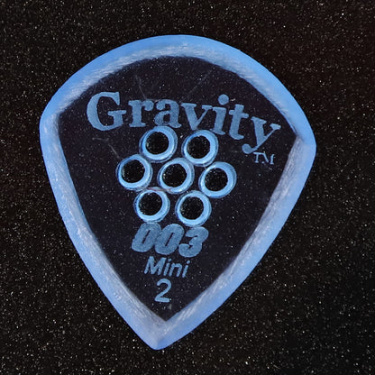 Gravity Picks グラビティピックス 003 Miniシリーズ G003M2MM ギターピック Blue  2.0mm 1枚入り