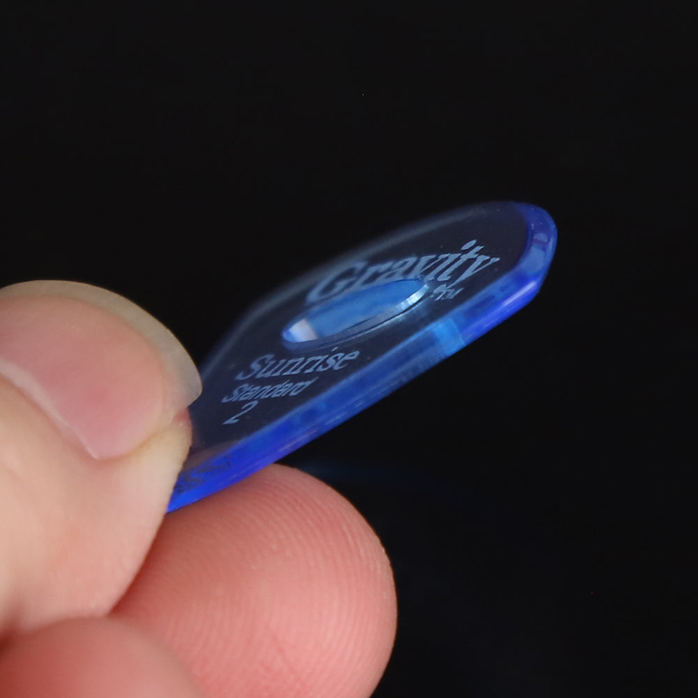 Gravity グラビティ Sunrise Standard ギターピック GSUS2PE blue  1枚入り