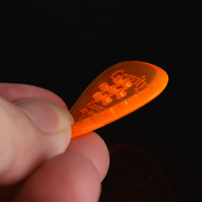 Gravity グラビティ Razer big mini ギターピック GRAB3PM orange 1枚入り