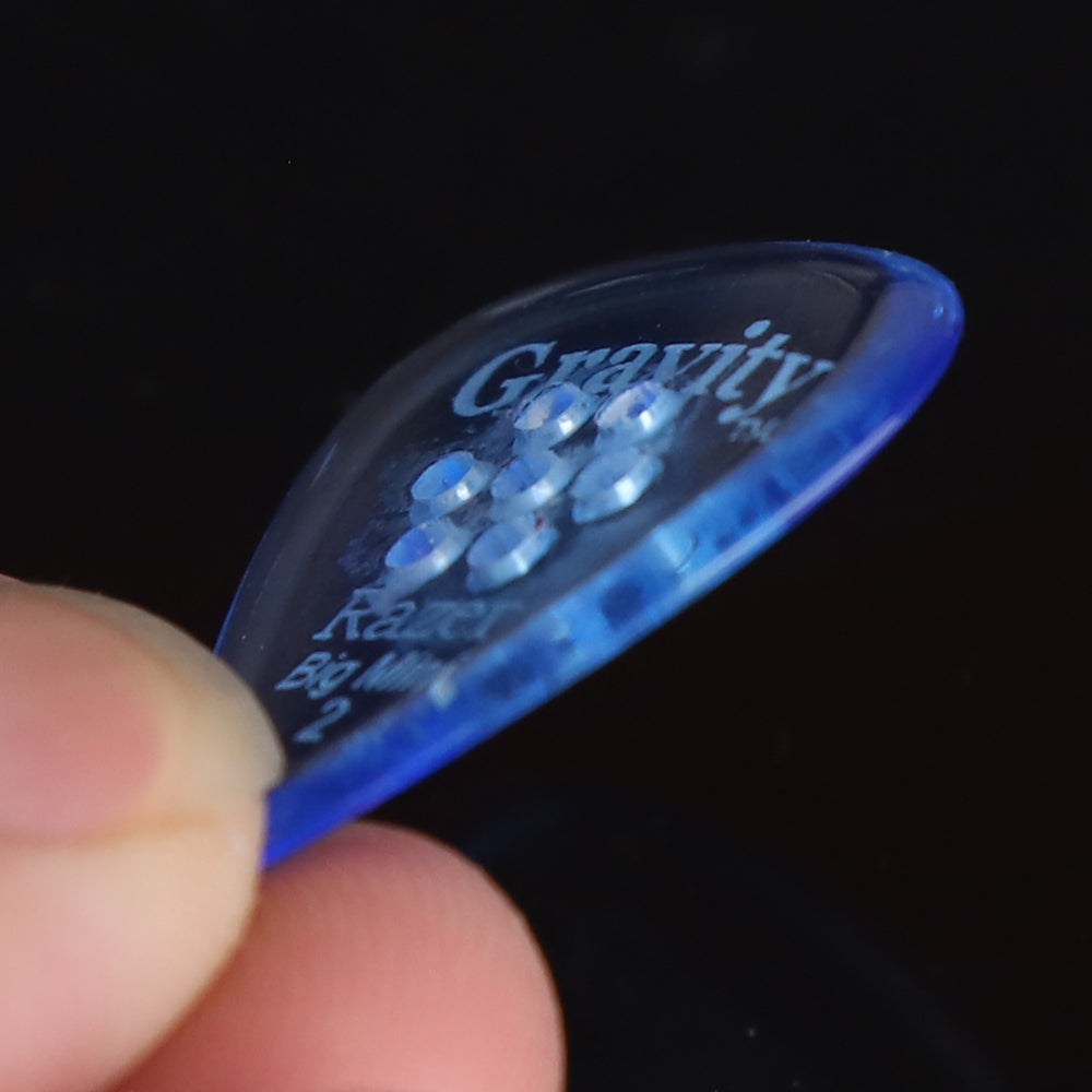 Gravity グラビティ Razer big mini ギターピックGRAB2PM blue 1枚入り