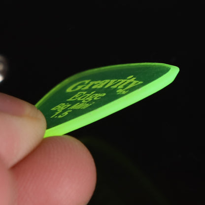 Gravity グラビティEdge big mini ギターピックGEEB15M green 1枚入り