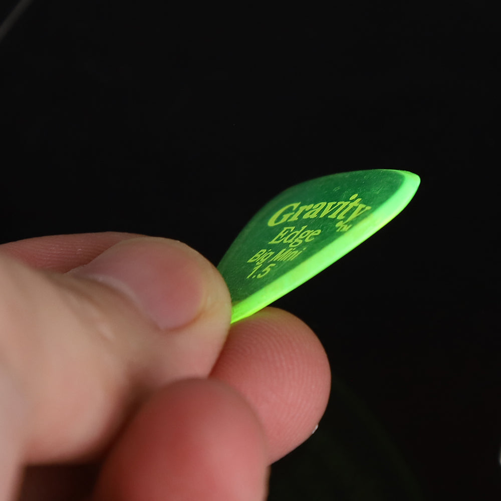 Gravity グラビティEdge big mini ギターピックGEEB15P green 1枚入り