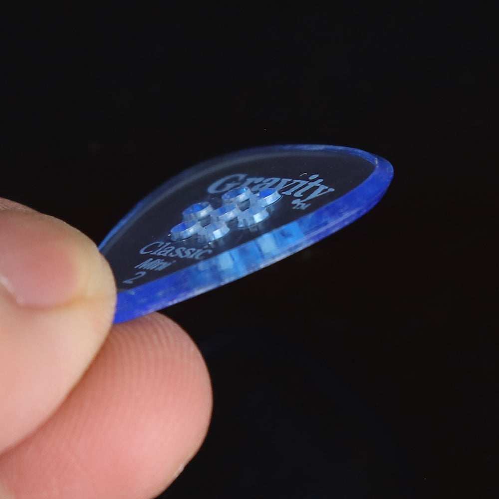 Gravity グラビティClassic Mini ギターピック JAZZ GCLM2PM blue 1枚入り