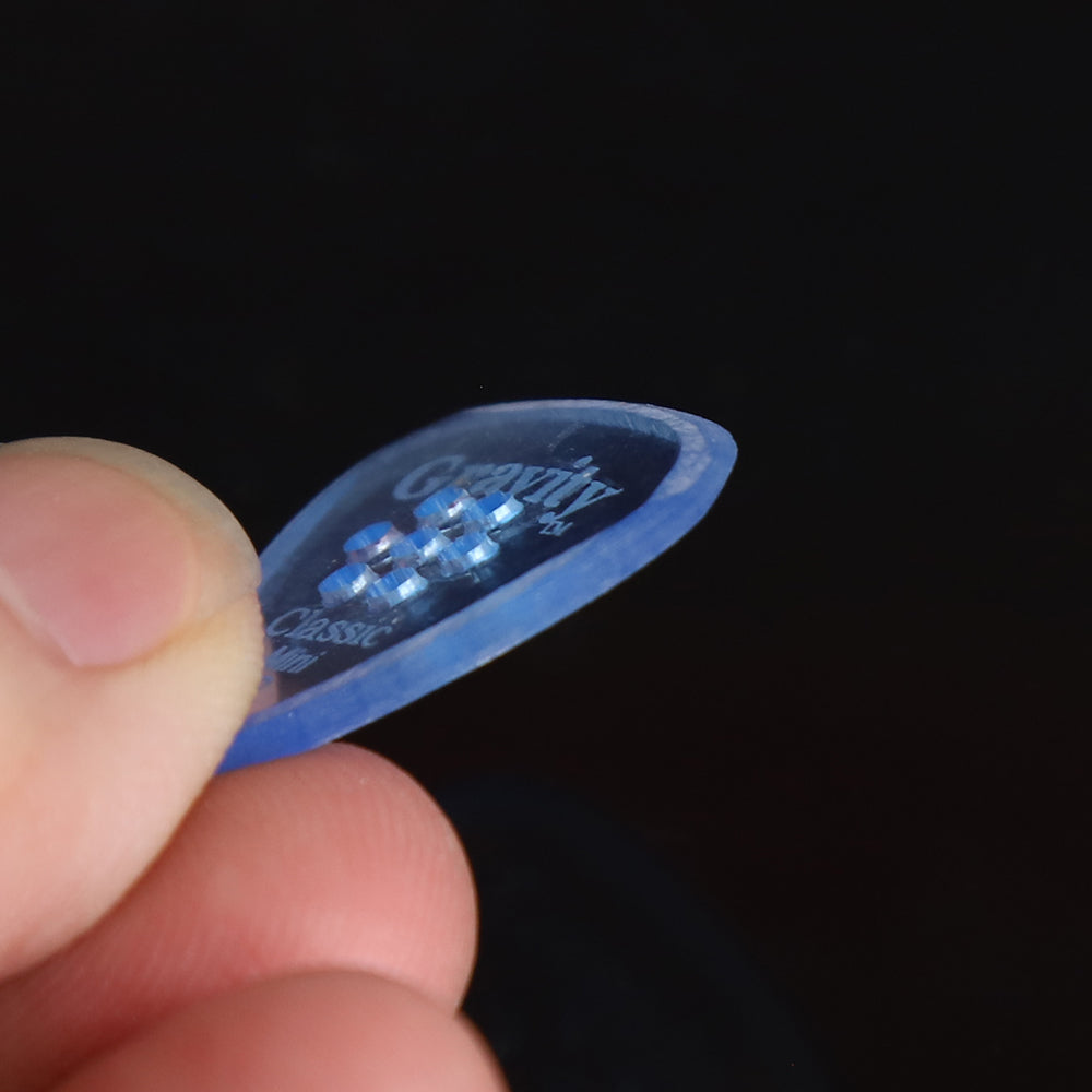 Gravity グラビティClassic Mini ギターピック JAZZ GCLM2MM  blue 1枚入り