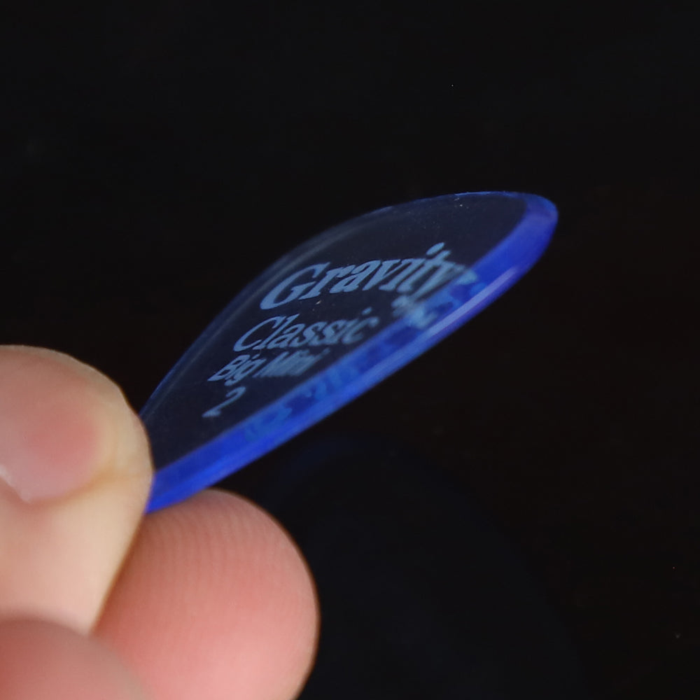 Gravity グラビティClassic big Mini ギターピック GCLB2P blue 1枚入り