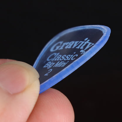 Gravity グラビティClassic big Mini ギターピックGCLB2M blue 1枚入り