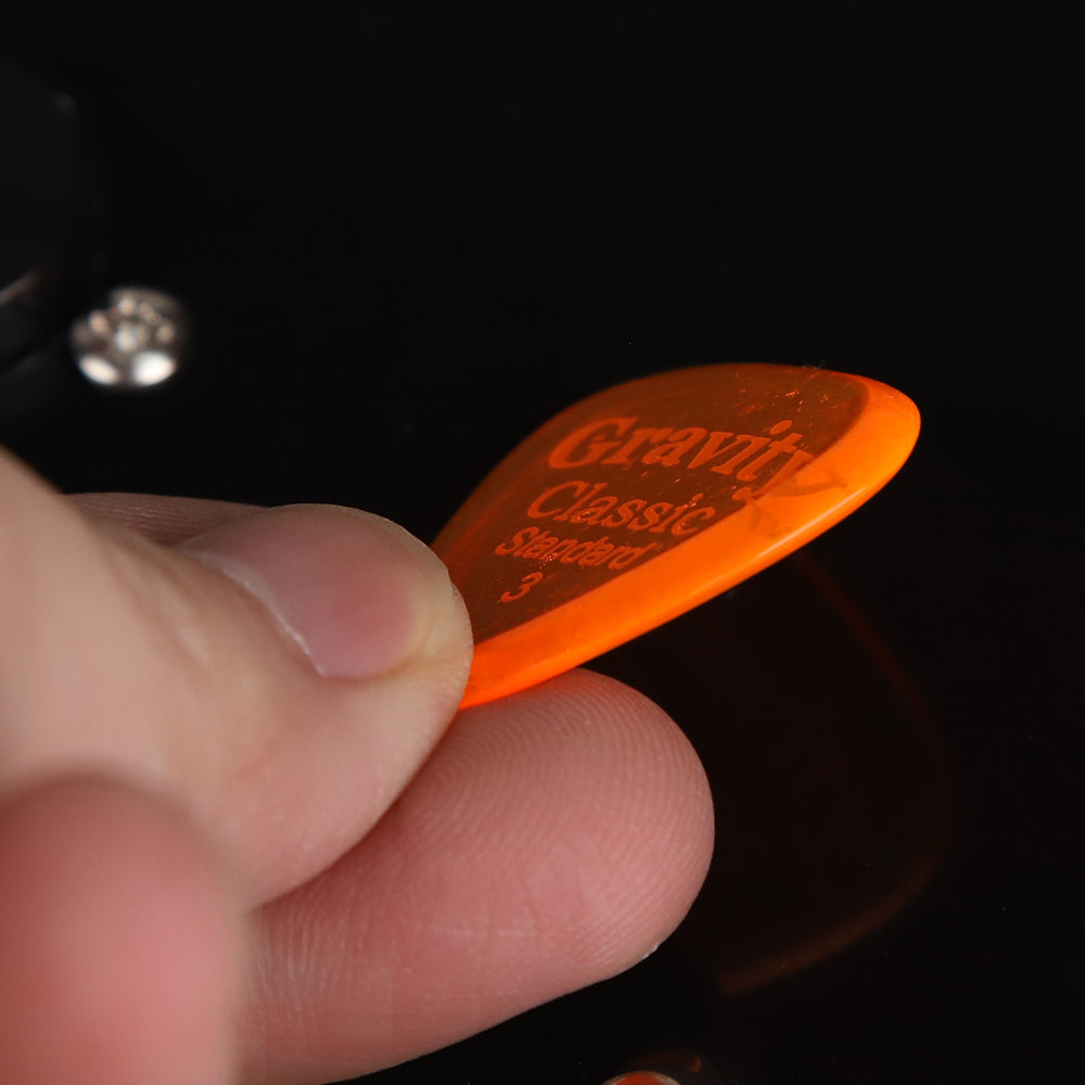 Gravity グラビティClassic Standard ギターピック  GCLS3P orange 1枚入り