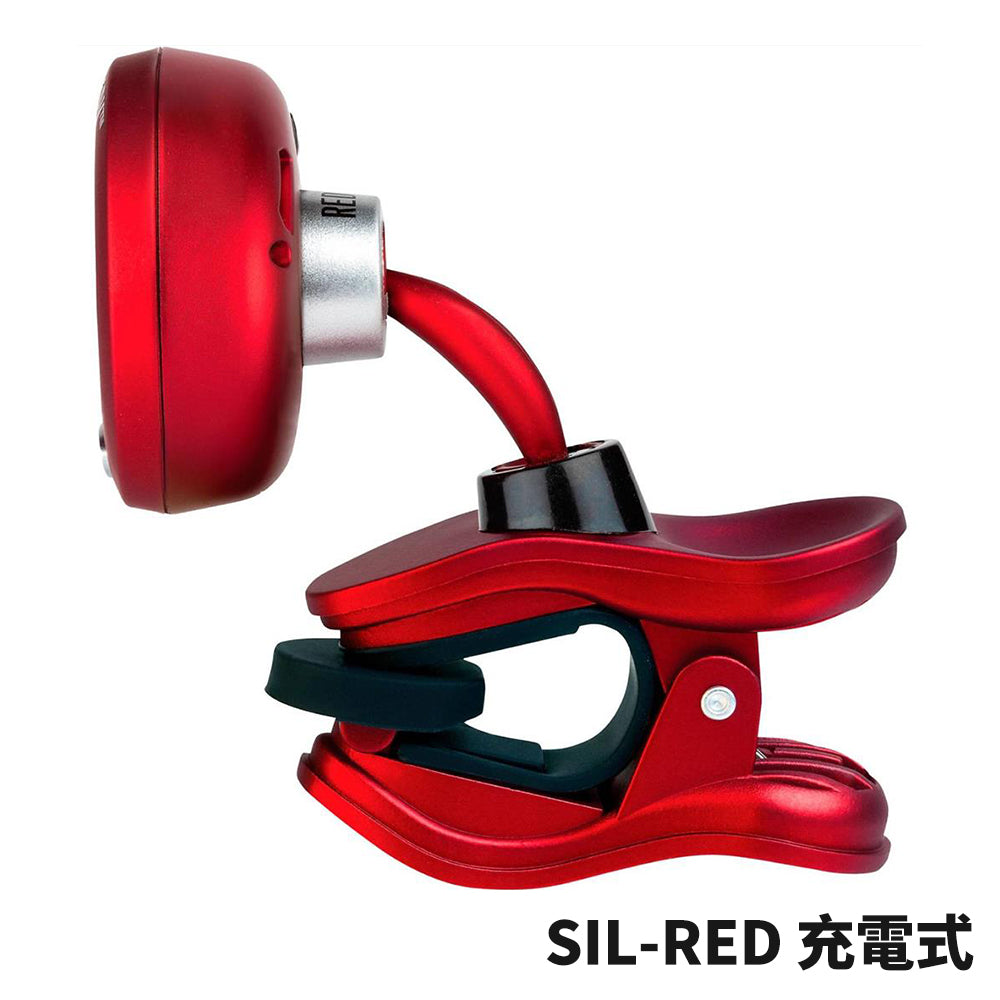 SNARK ギターチューナー Silver Snark 2 クリップチューナー SIL-1 / SIL-RED 充電式