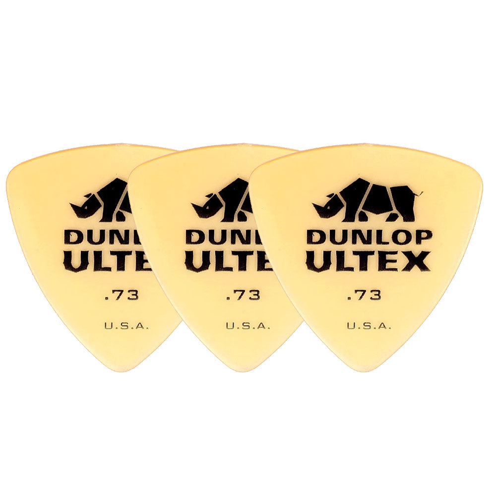 Jim Dunlop ジム ダンロップ 426R-◯◯ ギターピック ライノトライアングル 透明イエロー 3枚入り