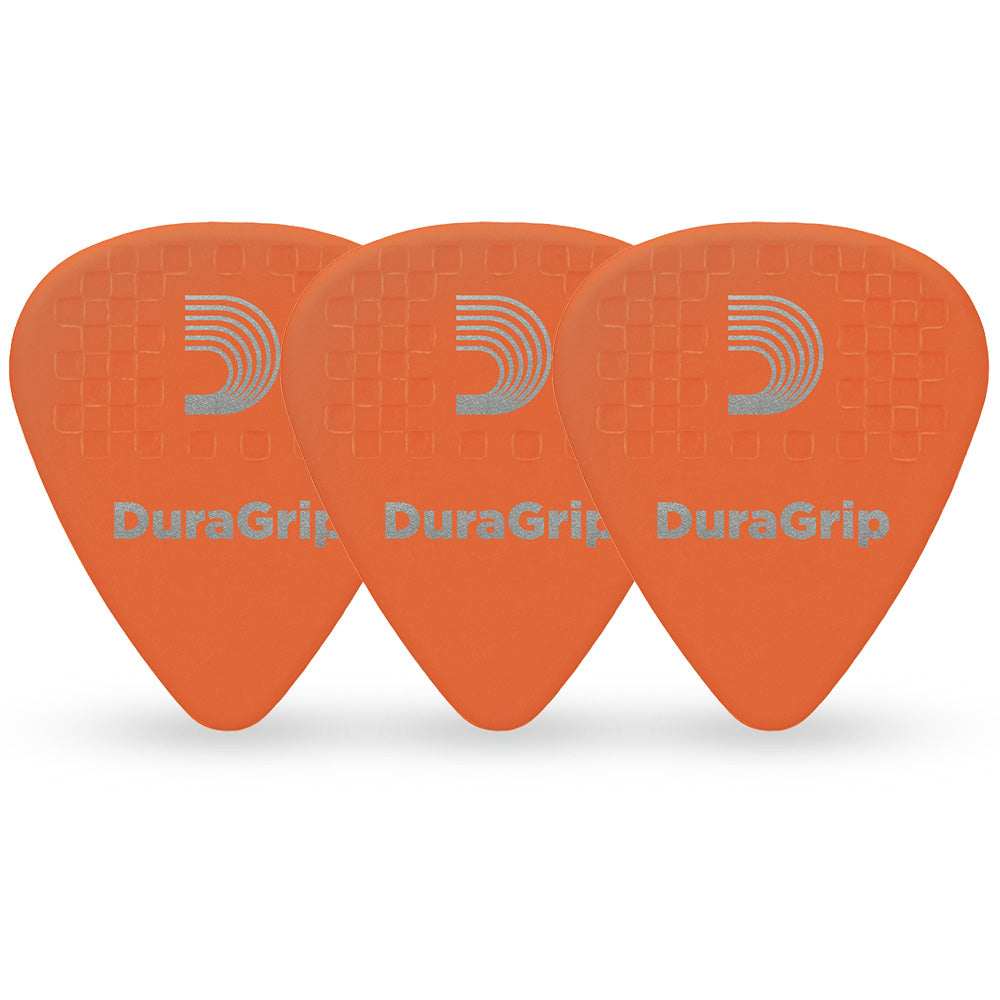 D'Addario DuraGrip ピック ティアドロップ 3枚入り
