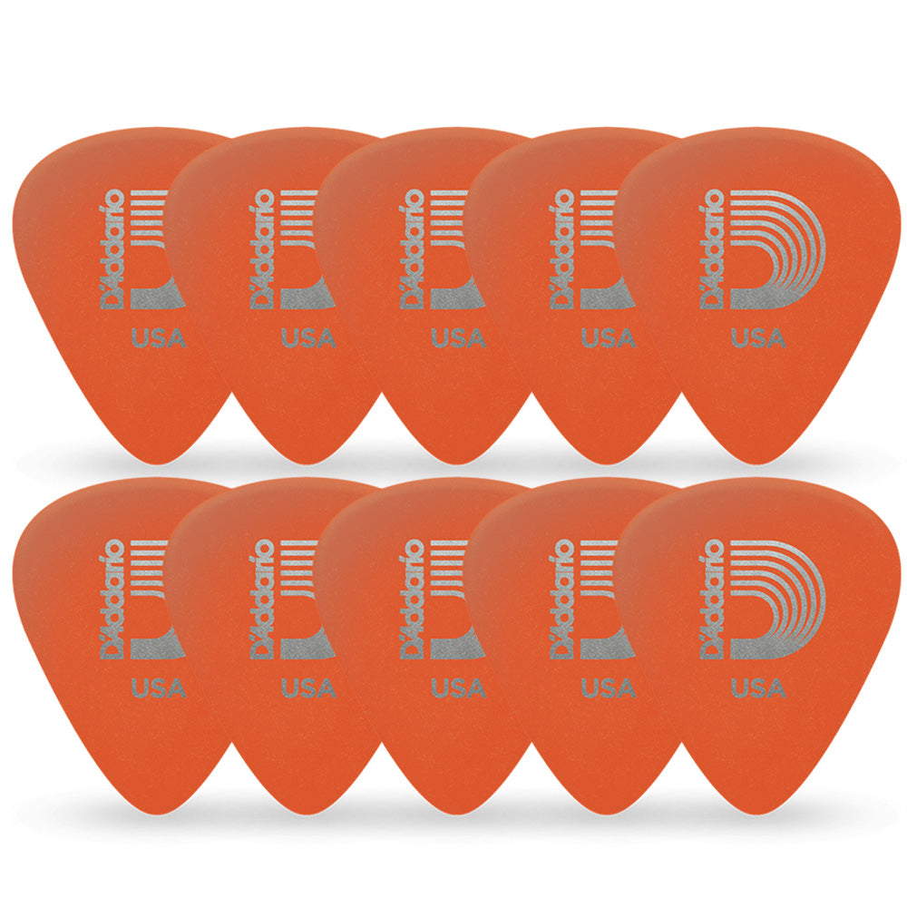 D'Addario Duralin Standard ピック 10枚入り Delrin製
