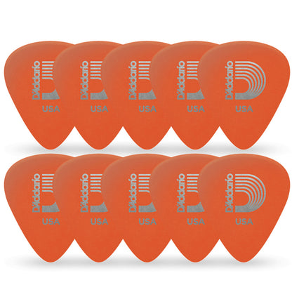 D'Addario Duralin Standard ピック 10枚入り Delrin製