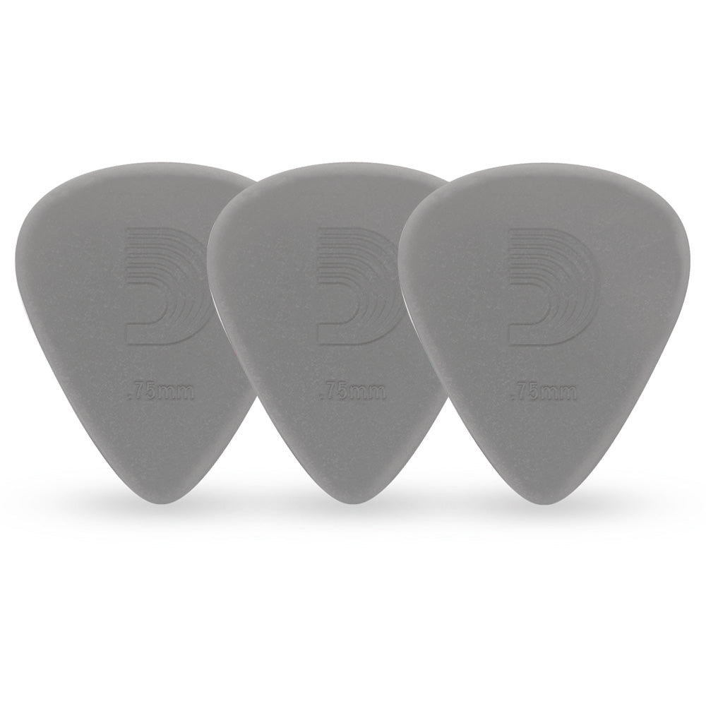 D'Addario Nylflex ピック ナイロン製 3枚入り ティアドロップ