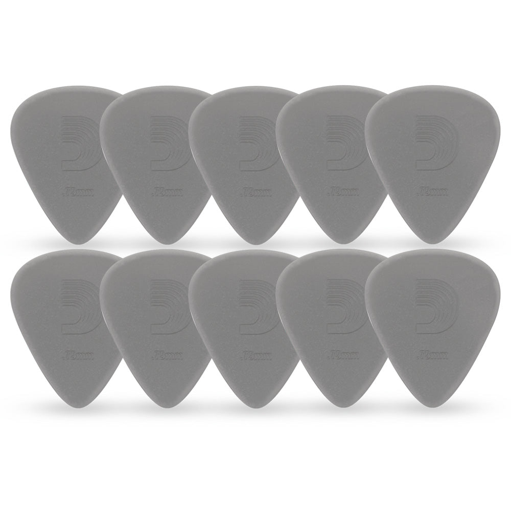 D'Addario Nylflex ピック ナイロン製 10枚入り ティアドロップ