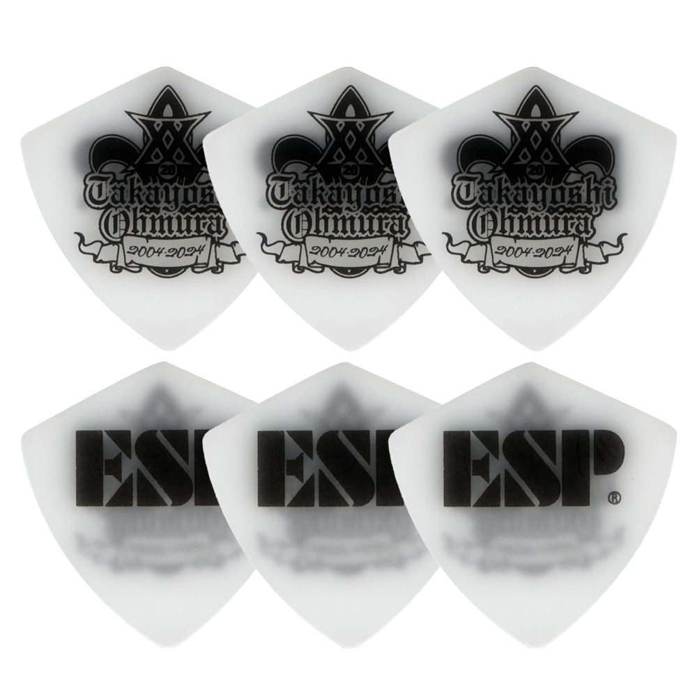 ESP ギターピック 大村孝佳Takayoshi Dhmura アーティストモデル   0.8mm  PA-TO08
