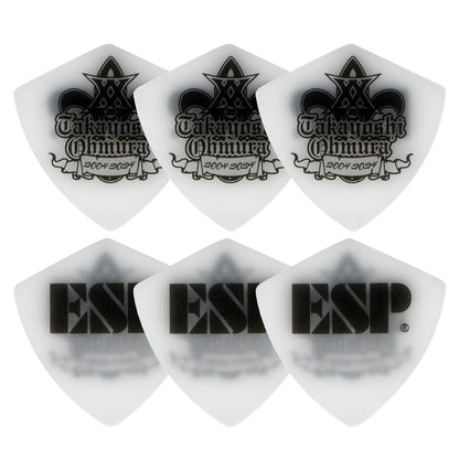 ESP ギターピック 大村孝佳Takayoshi Dhmura アーティストモデル   0.8mm  PA-TO08