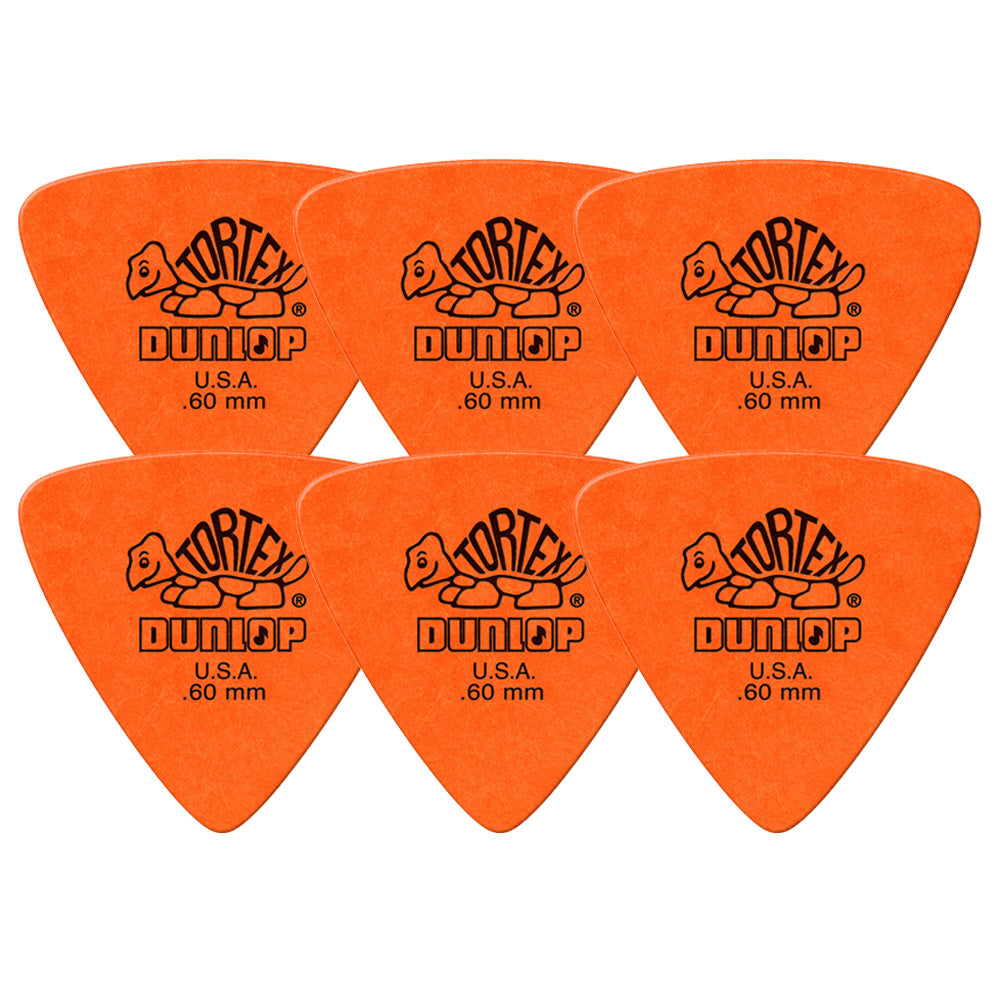 Jim Dunlop TORTEX TRIANGLE ギターピック 431-◯◯ 6枚入り