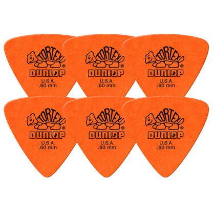Jim Dunlop TORTEX TRIANGLE ギターピック 431-◯◯ 6枚入り