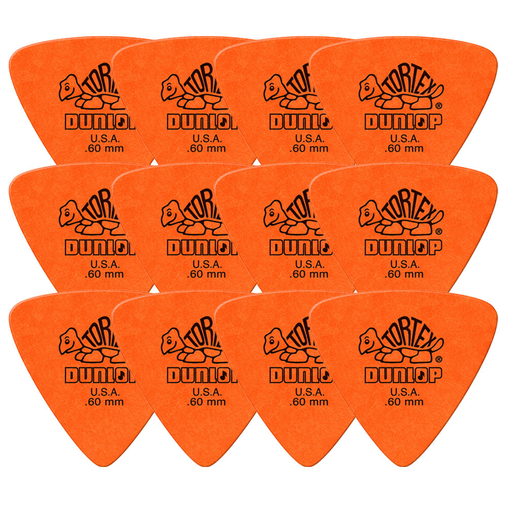 Jim Dunlop TORTEX TRIANGLE ギターピック 431-◯◯ 12枚入り