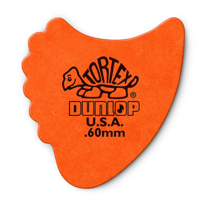 Jim Dunlop TORTEX FIN ギターピック フィンタイプ 414-◯◯ 1枚入り