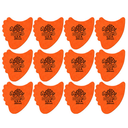 Jim Dunlop TORTEX FIN ギターピック フィンタイプ 414-◯◯ 12枚入り