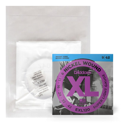D'Addario EXL120 エレキギター弦 09-42 Super Light