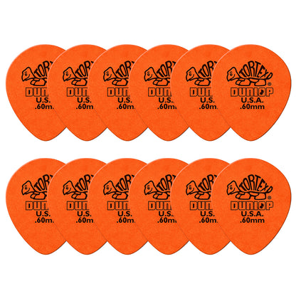 Jim Dunlop ジム ダンロップ 413R TORTEX TEARDROP ギター ピック 12枚入り