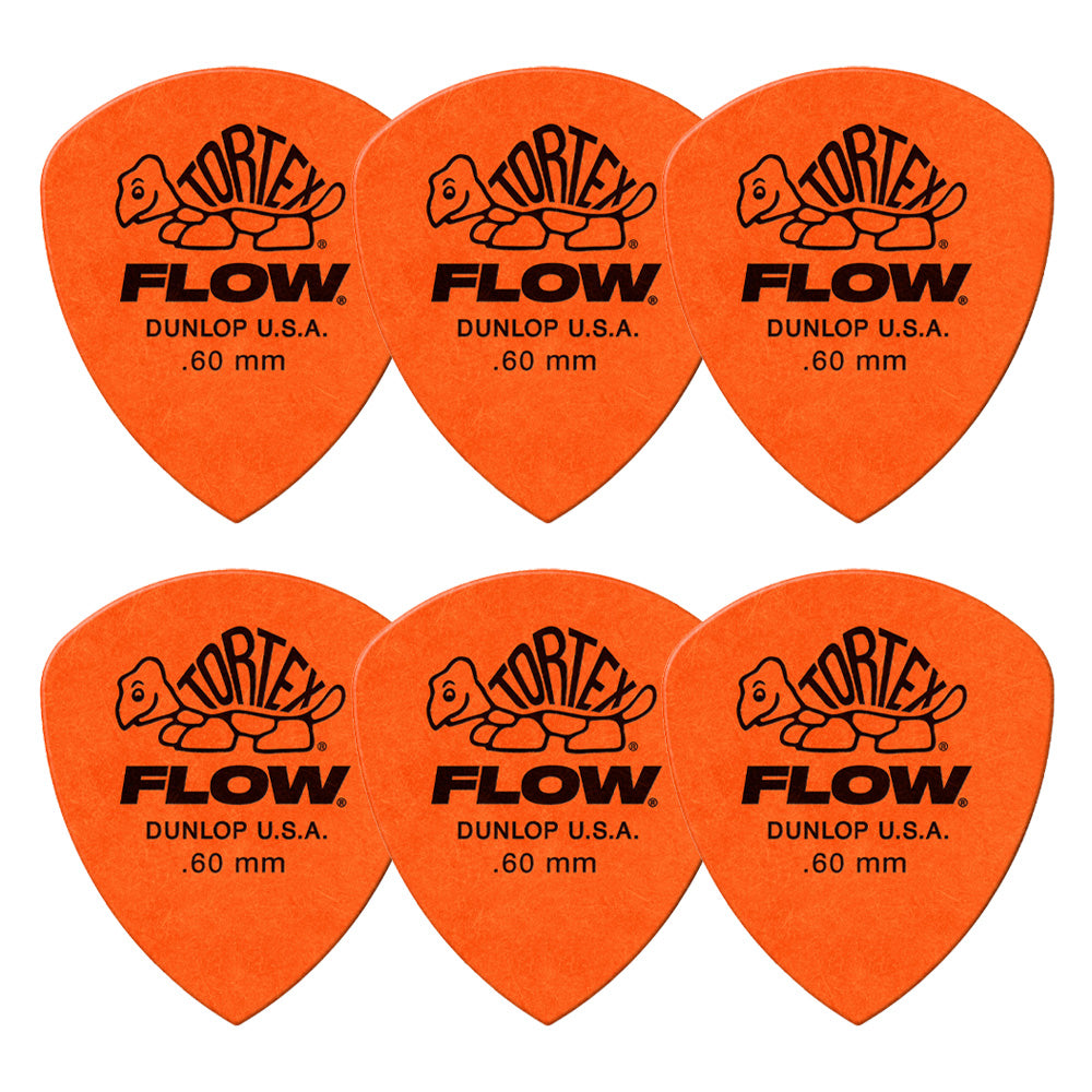 Jim Dunlop ジム ダンロップ 558R Tortex Flow ギターピック 6枚入り
