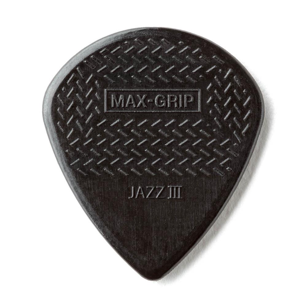 Jim Dunlop ジム ダンロップ 471R MAX-GRIP JAZZ III ギターピック 1枚入り